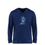 DWIGHT SCHOOL LIONS ONLINE STORE <span class="pdp-name-mascot">DWIGHT LIONS</span> BSN SPORTS Youth Ultimate Long Sleeve Performance Hoodie Tee Front Thumbnail