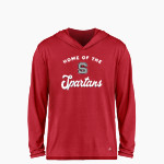 SPRINGFIELD SPARTANS The Online Store <span class="pdp-name-mascot">SPRINGFIELD SPARTANS</span> BSN SPORTS Youth Ultimate Long Sleeve Performance Hoodie Tee Front Thumbnail