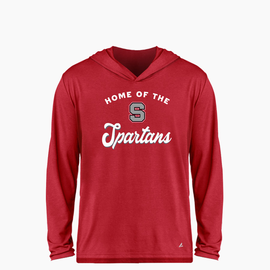 SPRINGFIELD SPARTANS The Online Store <span class="pdp-name-mascot">SPRINGFIELD SPARTANS</span> BSN SPORTS Youth Ultimate Long Sleeve Performance Hoodie Tee
