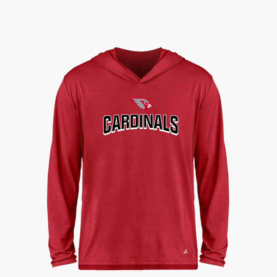 Pine Grove Area Cardinals <span class="pdp-name-mascot">Pine Grove Area Cardinals</span> BSN SPORTS Youth Ultimate Long Sleeve Performance Hoodie Tee