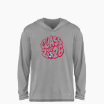 Carroll Rebels <span class="pdp-name-mascot">Carroll</span> BSN SPORTS Youth Ultimate Long Sleeve Performance Hoodie Tee Front Thumbnail