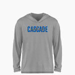 Cascade Kodiaks BSN SPORTS Youth Ultimate Long Sleeve Performance Hoodie Tee Front Thumbnail