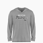 West Ottawa Panthers BSN SPORTS Youth Ultimate Long Sleeve Performance Hoodie Tee Front Thumbnail