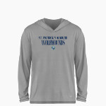 St. Patrick's Academy Wolfhounds <span class="pdp-name-mascot">Great Falls Central Catholic H S Mustangs</span> BSN SPORTS Youth Ultimate Long Sleeve Performance Hoodie Tee Front Thumbnail