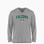 Rush Henrietta Falcons Soccer Club <span class="pdp-name-mascot">Rush Falcons Soccer Club</span> BSN SPORTS Youth Ultimate Long Sleeve Performance Hoodie Tee Front Thumbnail