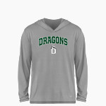 Delphian Dragons BSN SPORTS Youth Ultimate Long Sleeve Performance Hoodie Tee Front Thumbnail