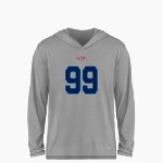 Frozen Ropes Natick Frozen Ropes Natick <span class="pdp-name-mascot">Frozen Ropes</span> BSN SPORTS Youth Ultimate Long Sleeve Performance Hoodie Tee Front Thumbnail