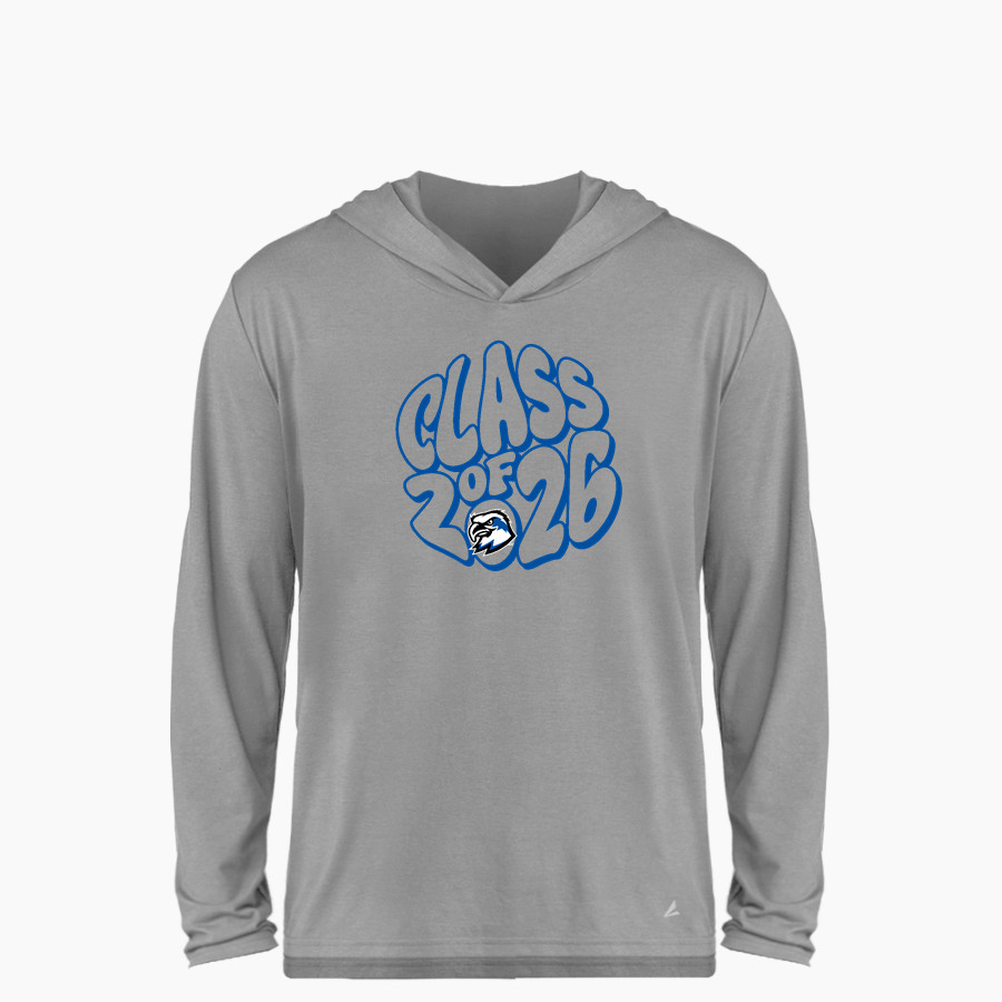 Coxsackie-Athens High School Riverhawks official sideline store BSN SPORTS Youth Ultimate Long Sleeve Performance Hoodie Tee