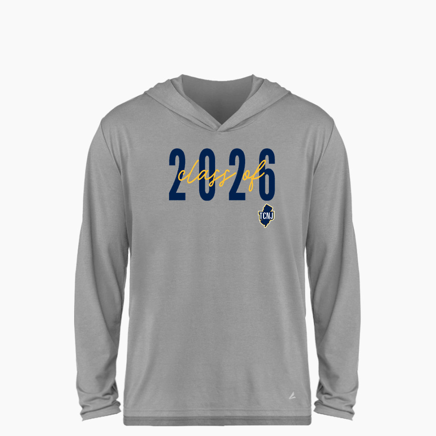 THE COLLEGE OF NEW JERSEY LIONS <span class="pdp-name-mascot">THE COLLEGE OF NEW JERSEY LIONS</span> BSN SPORTS Youth Ultimate Long Sleeve Performance Hoodie Tee