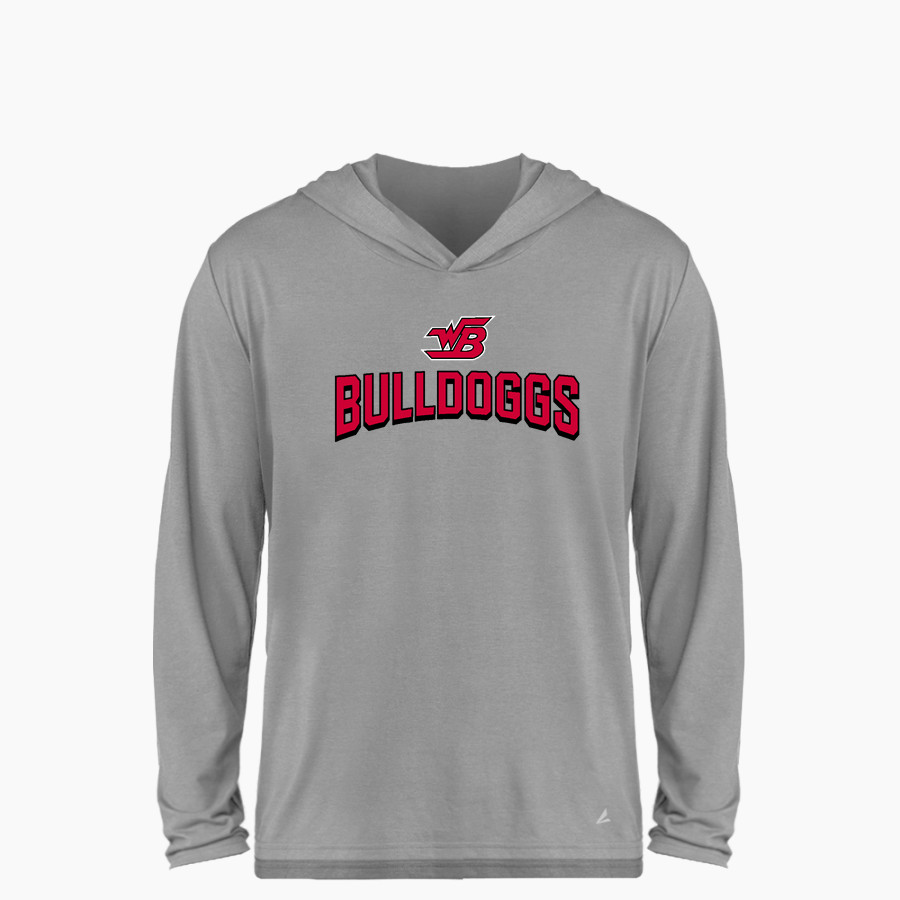 WINDER-BARROW BULLDOGGS ONLINE STORE BSN SPORTS Youth Ultimate Long Sleeve Performance Hoodie Tee