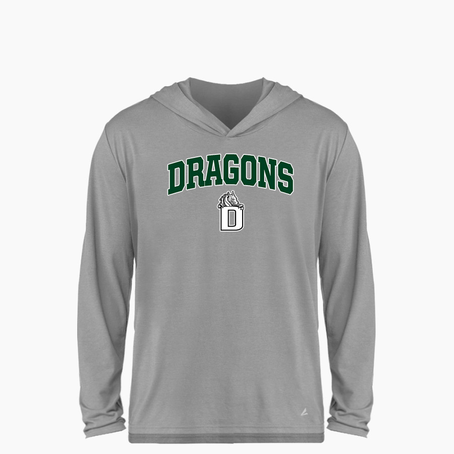 Delphian Dragons BSN SPORTS Youth Ultimate Long Sleeve Performance Hoodie Tee