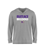 EUSTACE HIGH SCHOOL BULLDOGS <span class="pdp-name-mascot">EUSTACE BULLDOGS</span> BSN SPORTS Youth Ultimate Long Sleeve Performance Hoodie Tee Front Thumbnail