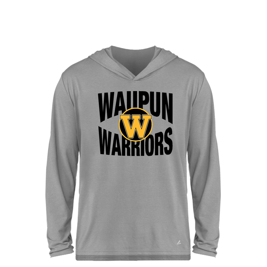 WAUPUN HIGH SCHOOL WARRIORS <span class="pdp-name-mascot">WAUPUN WARRIORS</span> BSN SPORTS Youth Ultimate Long Sleeve Performance Hoodie Tee