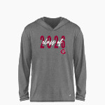 GUNTERSVILLE HIGH SCHOOL WILDCATS BSN SPORTS Youth Ultimate Long Sleeve Performance Hoodie Tee Front Thumbnail