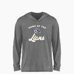 Calvary Lions BSN SPORTS Youth Ultimate Long Sleeve Performance Hoodie Tee Front Thumbnail