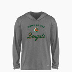 Plainfield East Bengals BSN SPORTS Youth Ultimate Long Sleeve Performance Hoodie Tee Front Thumbnail