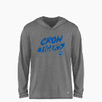 Crow Tigers <span class="pdp-name-mascot">Crow Middle School Tigers</span> BSN SPORTS Youth Ultimate Long Sleeve Performance Hoodie Tee Front Thumbnail