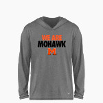 MOHAWK HIGH SCHOOL Mustangs <span class="pdp-name-mascot">MOHAWK Mustangs</span> BSN SPORTS Youth Ultimate Long Sleeve Performance Hoodie Tee Front Thumbnail