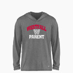 WESTFALL HIGH SCHOOL MUSTANGS <span class="pdp-name-mascot">WESTFALL MUSTANGS</span> BSN SPORTS Youth Ultimate Long Sleeve Performance Hoodie Tee Front Thumbnail