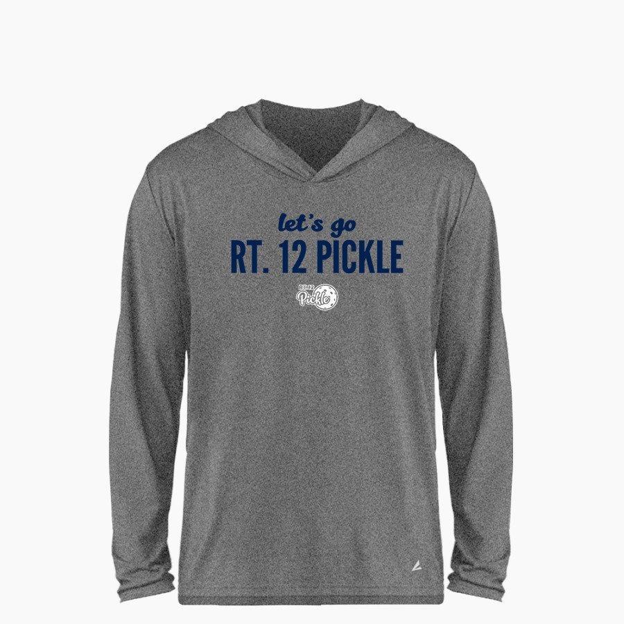 Rt. 12 Pickle Rt. 12 Pickle <span class="pdp-name-mascot">Rt. 12 Pickle</span> BSN SPORTS Youth Ultimate Long Sleeve Performance Hoodie Tee