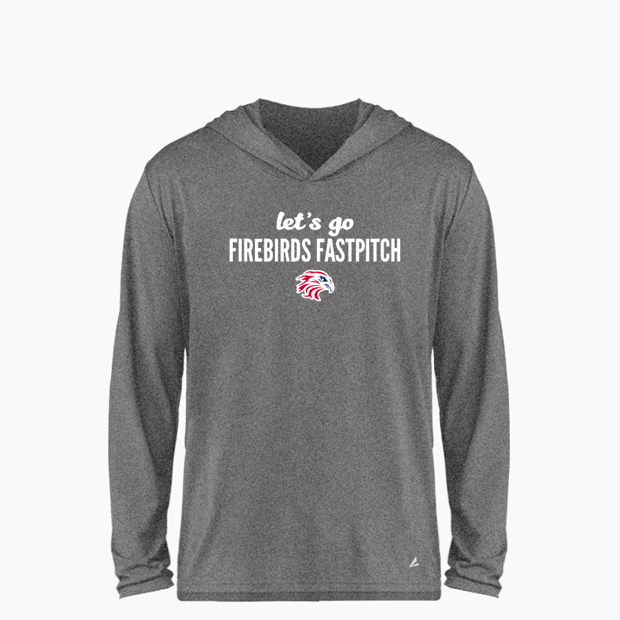Firebirds Fastpitch The Official Online Store <span class="pdp-name-mascot">Firebirds Fastpitch Softball</span> BSN SPORTS Youth Ultimate Long Sleeve Performance Hoodie Tee