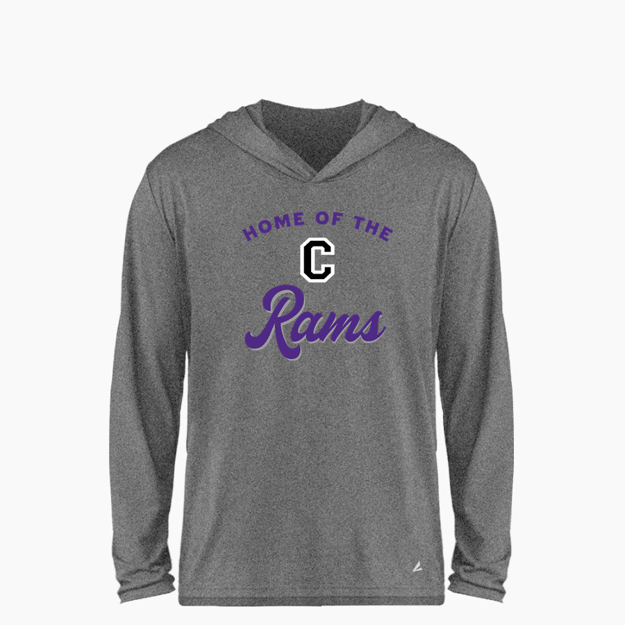 Cornell Rams <span class="pdp-name-mascot">Cornell Rams</span> BSN SPORTS Youth Ultimate Long Sleeve Performance Hoodie Tee