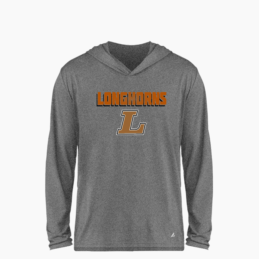 Sycamore Longhorns <span class="pdp-name-mascot">Sycamore Elementary School Longhorns</span> BSN SPORTS Youth Ultimate Long Sleeve Performance Hoodie Tee