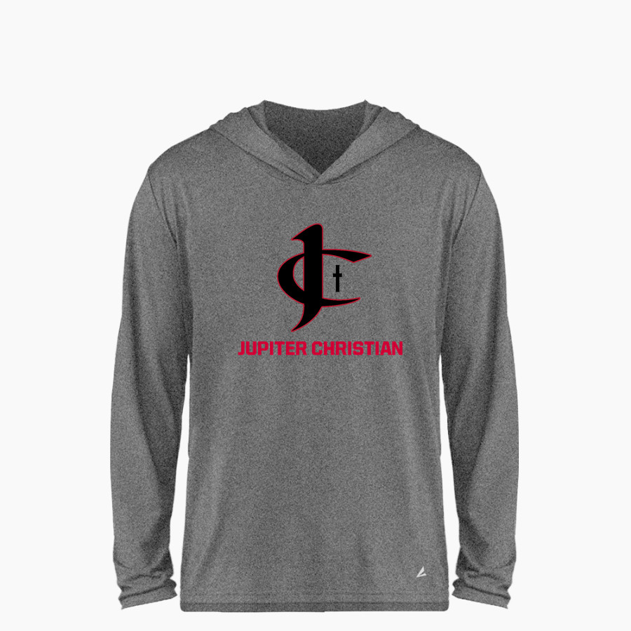 Jupiter Christian Eagles <span class="pdp-name-mascot">Jupiter Eagles</span> BSN SPORTS Youth Ultimate Long Sleeve Performance Hoodie Tee