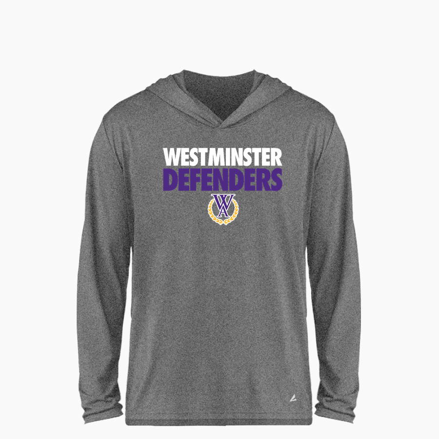 Westminster Defenders <span class="pdp-name-mascot">Westminster Defenders</span> BSN SPORTS Youth Ultimate Long Sleeve Performance Hoodie Tee