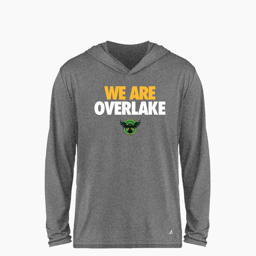 OVERLAKE OWLS ONLINE STORE BSN SPORTS Youth Ultimate Long Sleeve Performance Hoodie Tee
