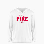 Pike Red Devils BSN SPORTS Youth Ultimate Long Sleeve Performance Hoodie Tee Front Thumbnail