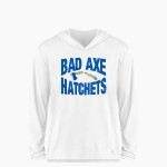 BAD AXE HIGH SCHOOL HATCHETS <span class="pdp-name-mascot">BAD AXE HATCHETS</span> BSN SPORTS Youth Ultimate Long Sleeve Performance Hoodie Tee Front Thumbnail