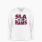SOUTHWEST LEADERSHIP ACADEMY RAMS BSN SPORTS Youth Ultimate Long Sleeve Performance Hoodie Tee Front Thumbnail