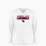 JOHANNESBURG-LEWISTON HIGH SCH CARDINALS <span class="pdp-name-mascot">JOHANNESBURG - LEWISTON CARDINALS</span> BSN SPORTS Youth Ultimate Long Sleeve Performance Hoodie Tee Front Thumbnail