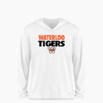 WATERLOO CENTRAL HIGH SCHOOL TIGERS BSN SPORTS Youth Ultimate Long Sleeve Performance Hoodie Tee Front Thumbnail