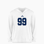 New Brunswick zebras prepare. empower. inspire. <span class="pdp-name-mascot">New Brunswick Zebras</span> BSN SPORTS Youth Ultimate Long Sleeve Performance Hoodie Tee Front Thumbnail