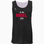 Alpha Angels BSN SPORTS Adult Reversible Mesh Basketball Jersey Front Thumbnail