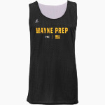 WAYNE PREP ACADEMY Generals BSN SPORTS Adult Reversible Mesh Basketball Jersey Front Thumbnail