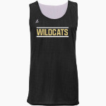 Fabens Wildcats BSN SPORTS Adult Reversible Mesh Basketball Jersey Front Thumbnail