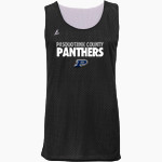 PASQUOTANK COUNTY HIGH SCHOOL PANTHERS <span class="pdp-name-mascot">PASQUOTANK COUNTY PANTHERS</span> BSN SPORTS Adult Reversible Mesh Basketball Jersey Front Thumbnail