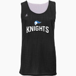 ROCKY BAYOU CHRISTIAN SCHOOL KNIGHTS BSN SPORTS Adult Reversible Mesh Basketball Jersey Front Thumbnail