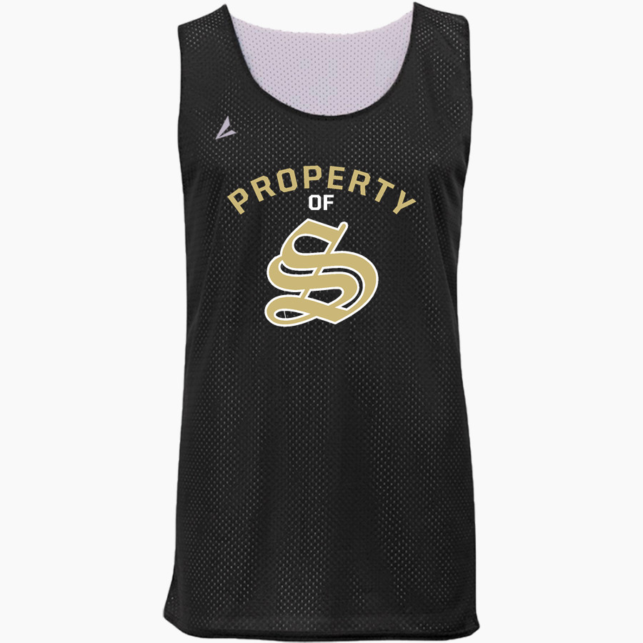 E E SMITH HIGH SCHOOL GOLDEN BULLS <span class="pdp-name-mascot">E E SMITH GOLDEN BULLS</span> BSN SPORTS Adult Reversible Mesh Basketball Jersey