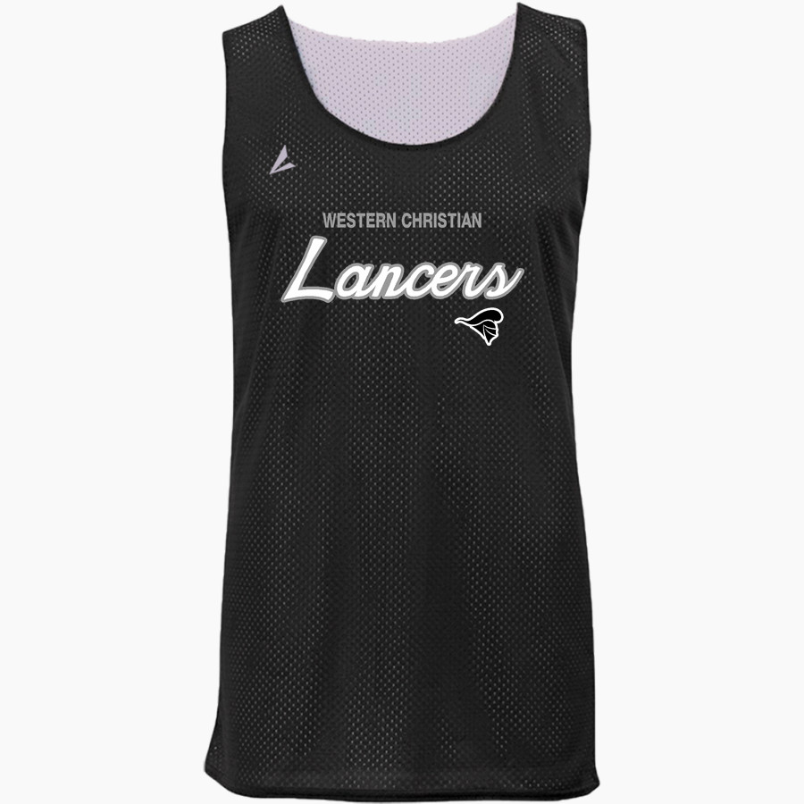Western Christian Lancers <span class="pdp-name-mascot">Western Christian Lancers</span> BSN SPORTS Adult Reversible Mesh Basketball Jersey