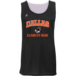 DALLAS HIGH SCHOOL DRAGONS <span class="pdp-name-mascot">DALLAS DRAGONS</span> BSN SPORTS Adult Reversible Mesh Basketball Jersey Front Thumbnail
