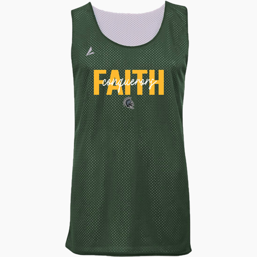 FAITH CHRISTIAN ACADEMY CONQUERORS <span class="pdp-name-mascot">FAITH CONQUERORS</span> BSN SPORTS Adult Reversible Mesh Basketball Jersey