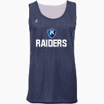 Rivier University Official Store of the Raiders BSN SPORTS Adult Reversible Mesh Basketball Jersey Front Thumbnail