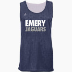 Emery Jaguars BSN SPORTS Adult Reversible Mesh Basketball Jersey Front Thumbnail