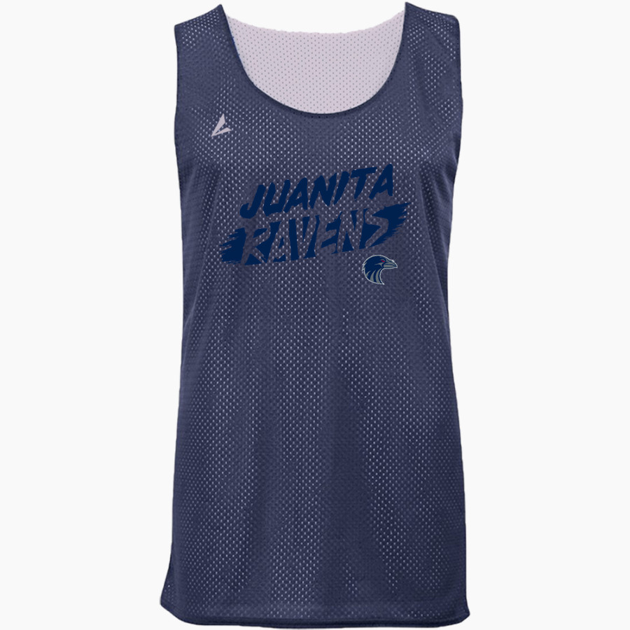 JUANITA HIGH SCHOOL Ravens <span class="pdp-name-mascot">JUANITA REBELS</span> BSN SPORTS Adult Reversible Mesh Basketball Jersey