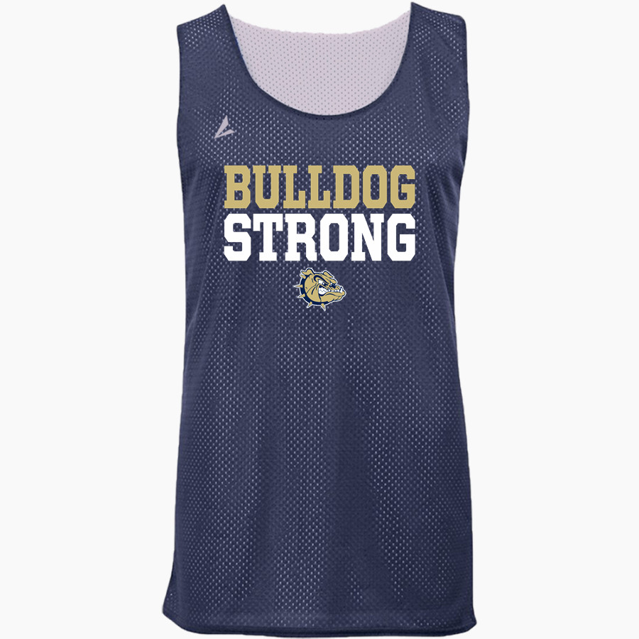 C D HYLTON HIGH SCHOOL BULLDOGS <span class="pdp-name-mascot">C D HYLTON BULLDOGS</span> BSN SPORTS Adult Reversible Mesh Basketball Jersey