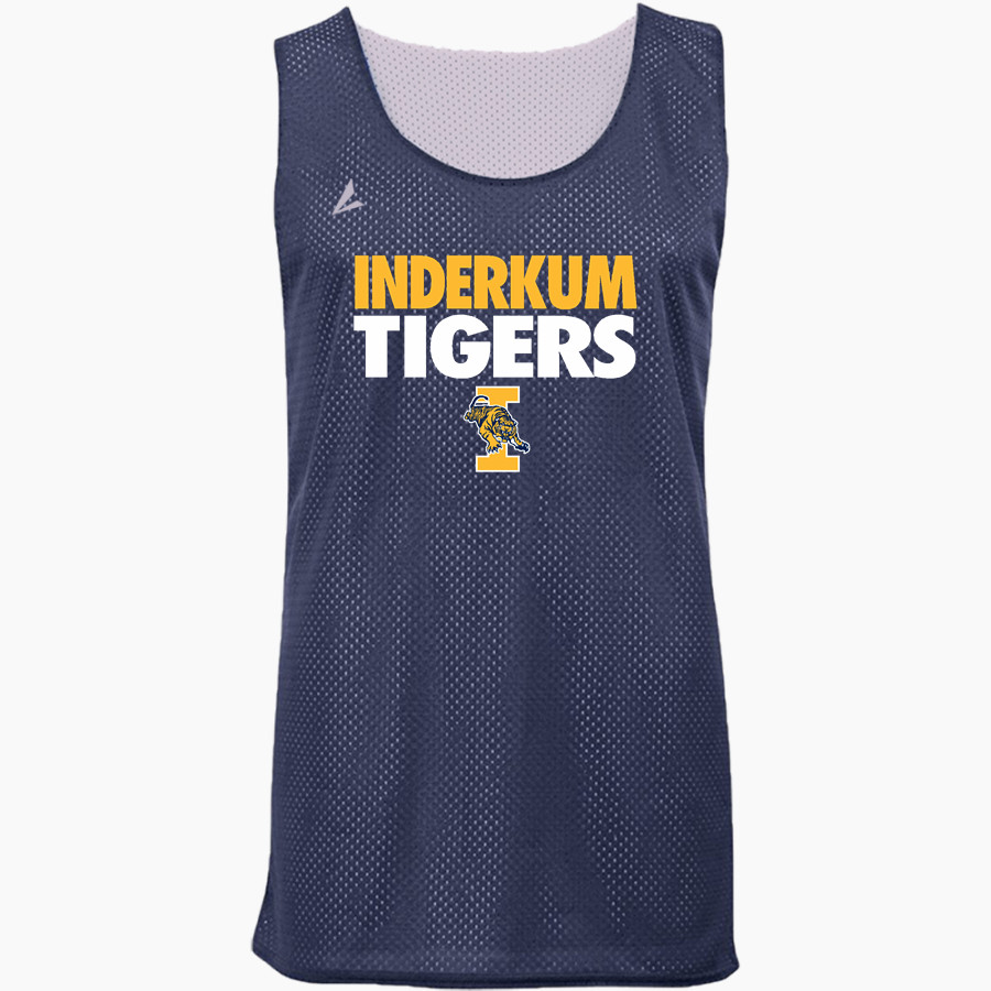 INDERKUM HIGH SCHOOL TIGERS <span class="pdp-name-mascot">INDERKUM TIGERS</span> BSN SPORTS Adult Reversible Mesh Basketball Jersey